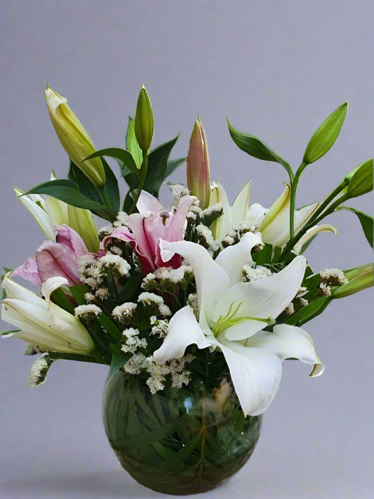 Beautiful Bouquet in a Stylish Pot