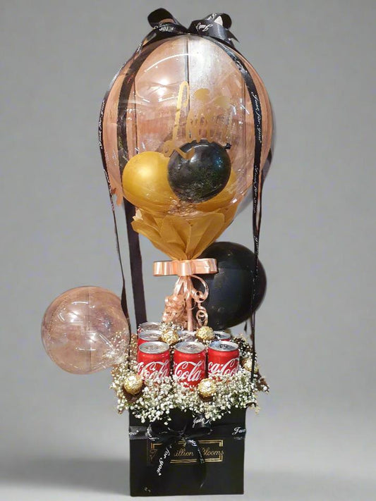 Colorful Balloons and Coca-Cola