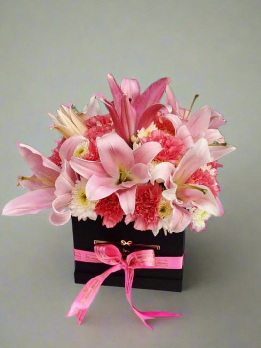 Delicate Pink and White Floral Arrangement