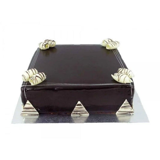 Square Shape Chocolate Cake