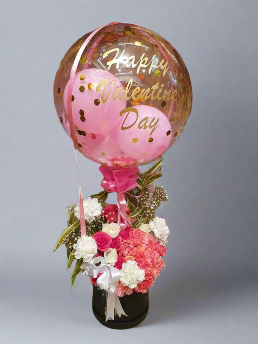 Valentine’s Balloons & Flowers